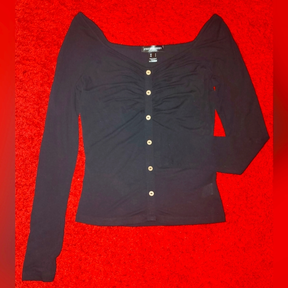 Women's Button Up Long Sleeve Shirt